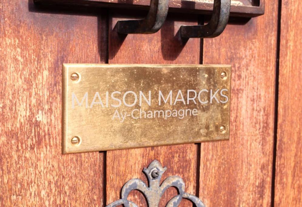 Maison Marcks Champagne Ay-Champagne Buitenkant foto
